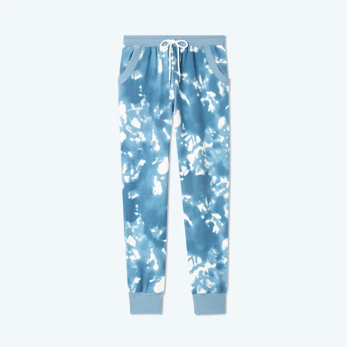 The Softest French Terry Jogger - Blue Horizon Tie Dye sold by Summersalt product image thumbnail 5