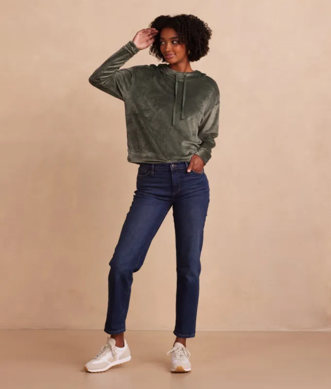 The Plush Velour Hoodie - Main made by Summersalt