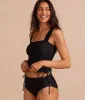 The Cinched Square Neck Tankini Top - Main sold by Summersalt