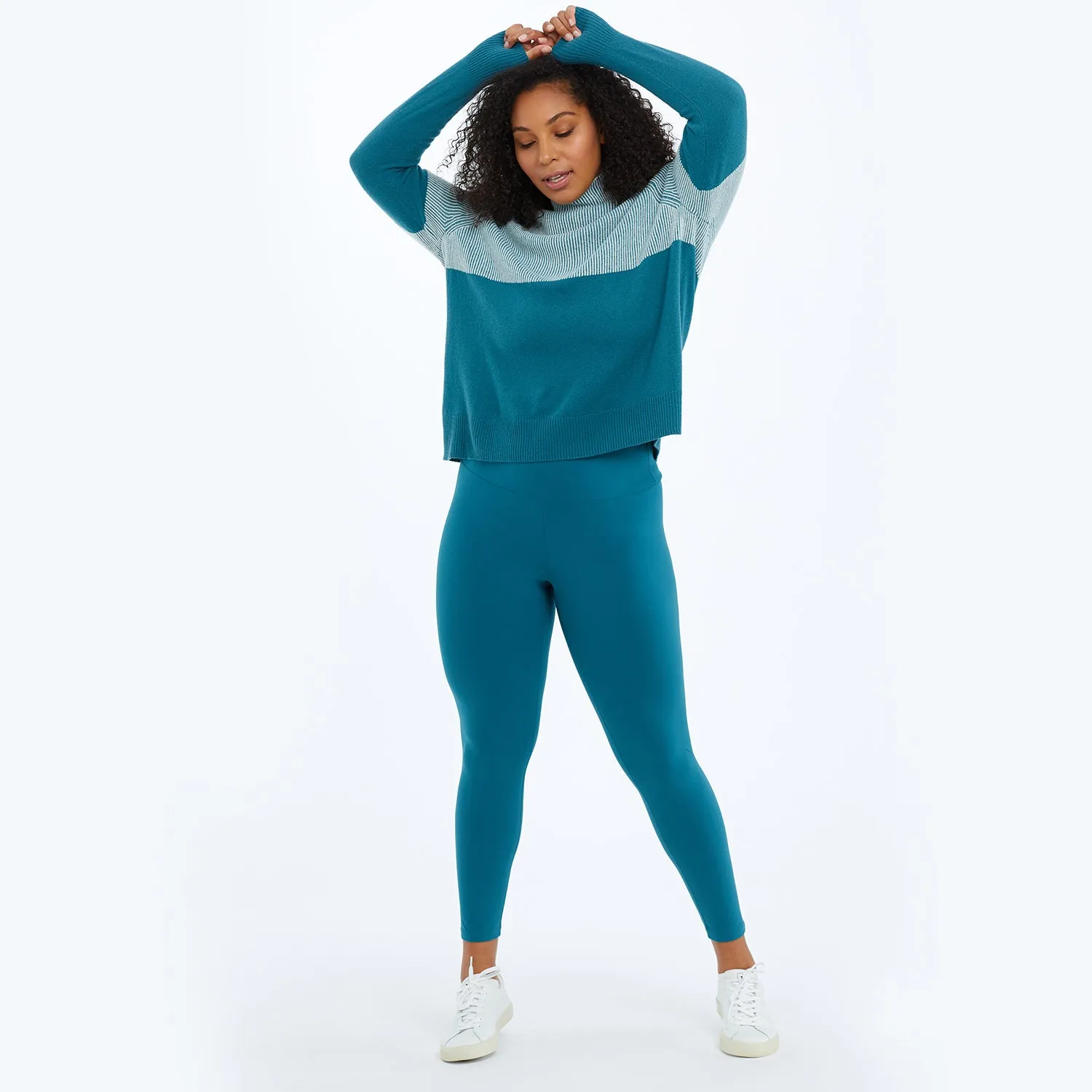 The Brushed High Rise Full Length Leggings - Venetian sold by Summersalt