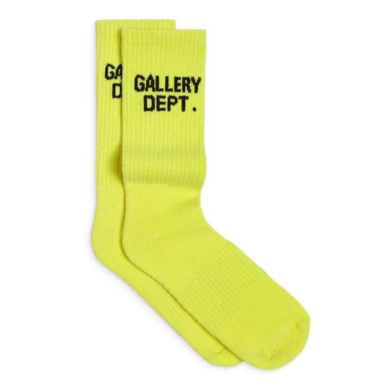 CLEAN SOCKS FLO YELLOW sold by Gallery Dept.