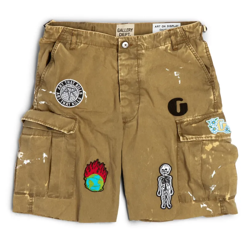 KENZIE FATIGUE CARGO SHORTS sold by Gallery Dept.