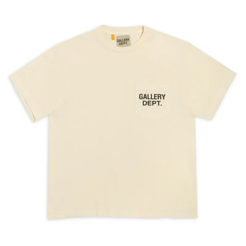 GALLERY DEPT LOGO POCKET TEE sold by Gallery Dept.