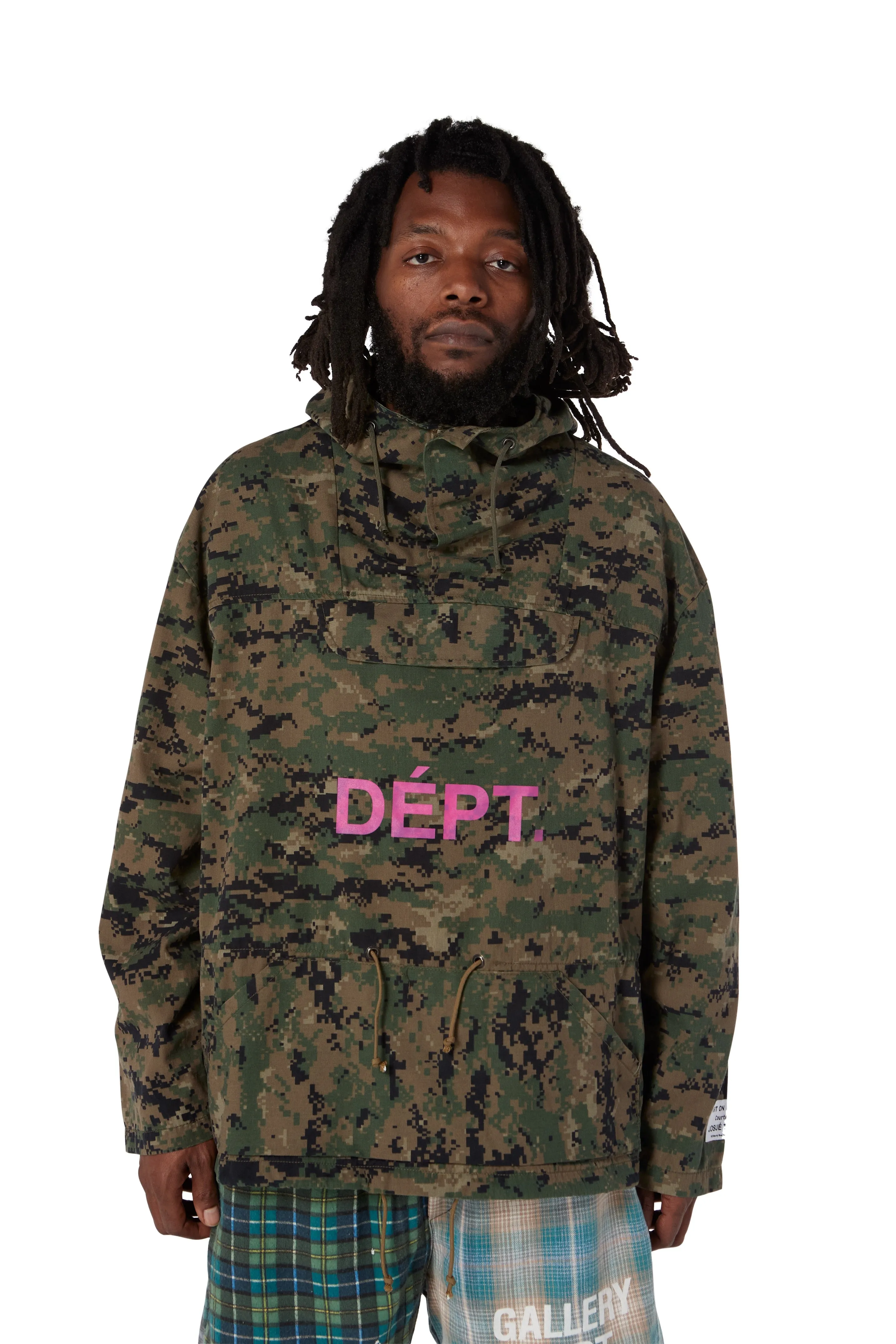 DIGITAL CAMO ANORAK sold by Gallery Dept. product image thumbnail 4