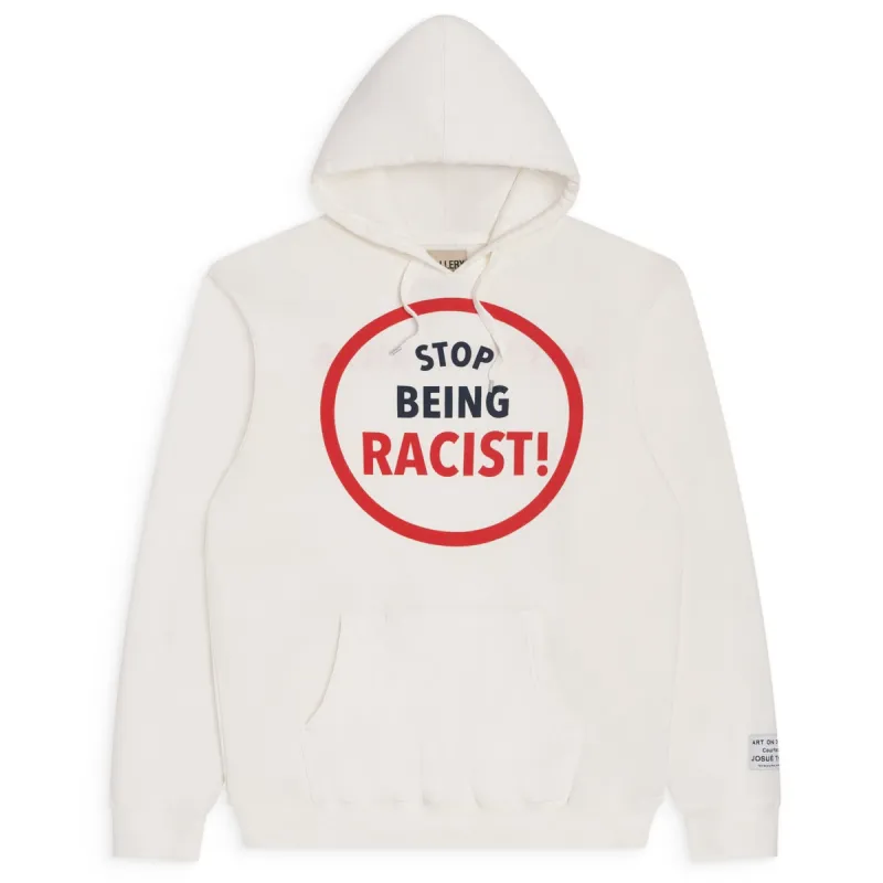 STOP BEING RACIST REVERSIBLE ATK HOODIE sold by Gallery Dept.