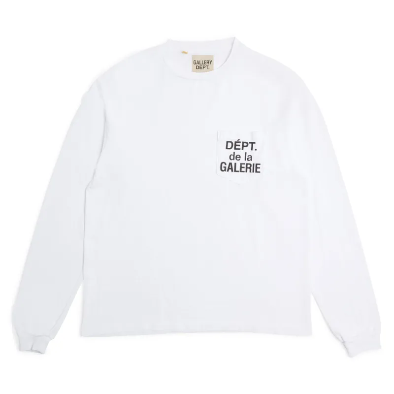 FRENCH L/S POCKET TEE made by Gallery Dept.