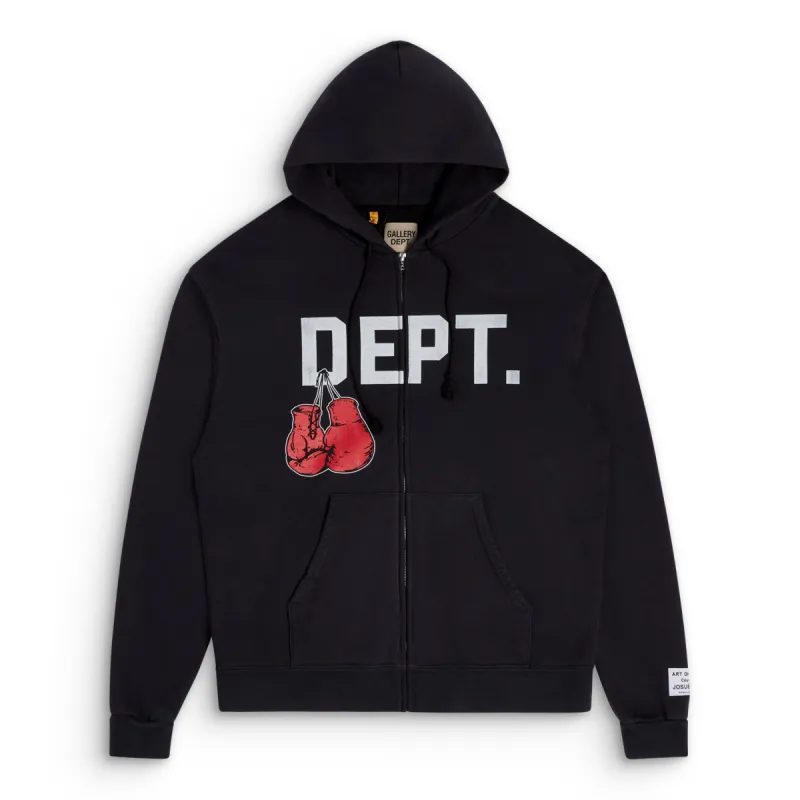 BOXING MERCH ZIP HOODIE made by Gallery Dept.