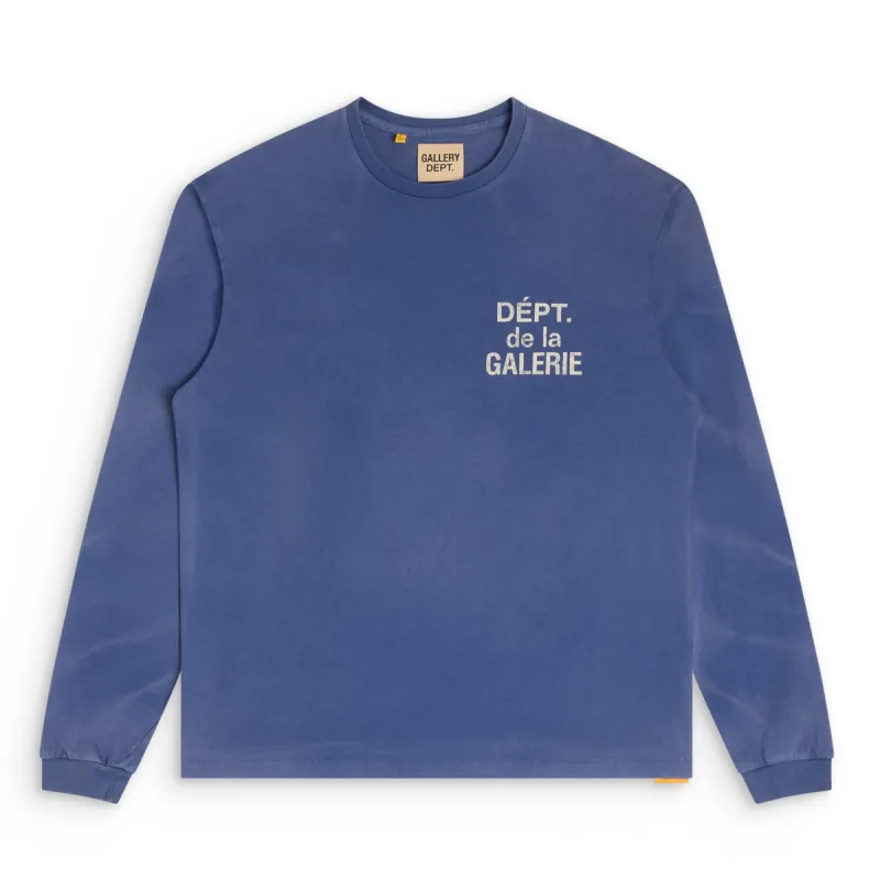 Gallery Dept. Logo Print Thermal L/S Tee White | Parallel