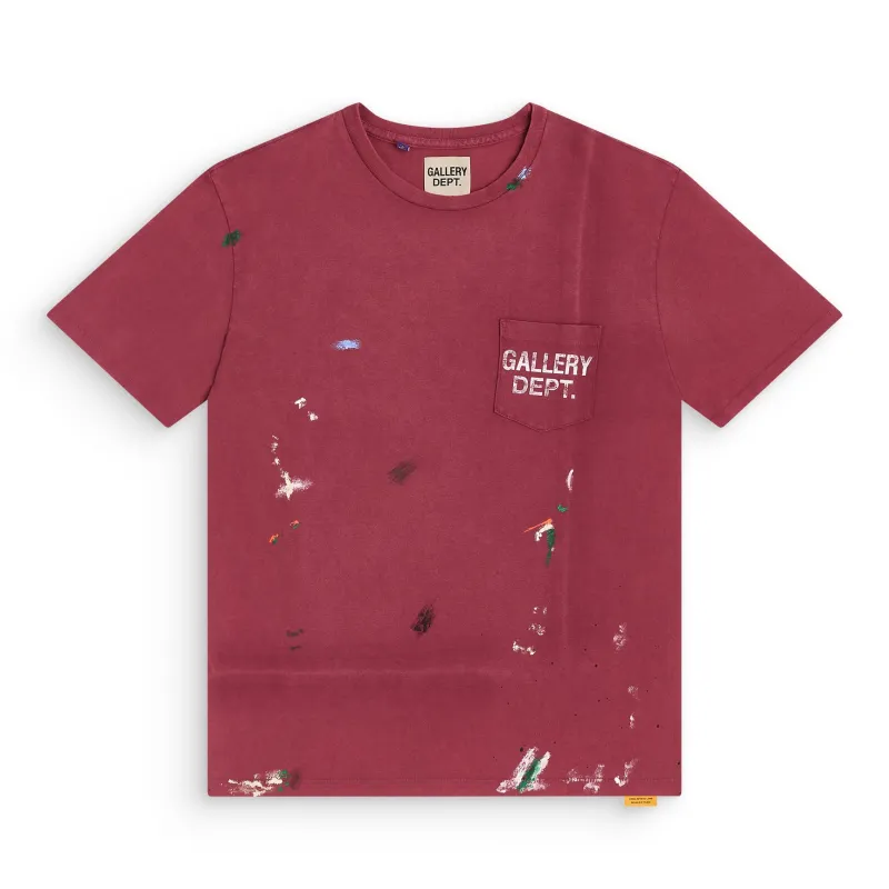 VINTAGE LOGO PAINTED TEE sold by Gallery Dept.