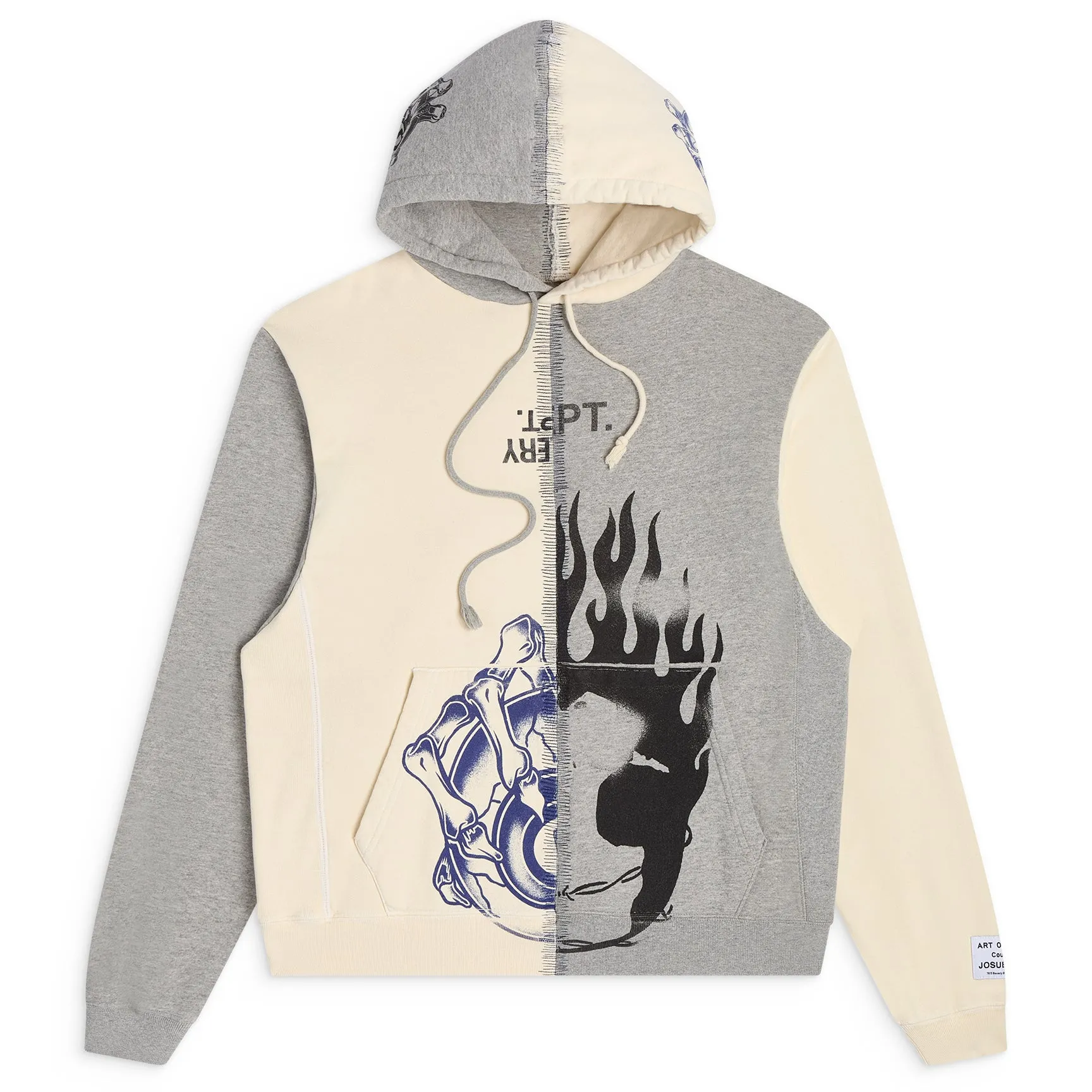 RETOUCHE TWO FACED HOODIE sold by Gallery Dept. product image thumbnail 3