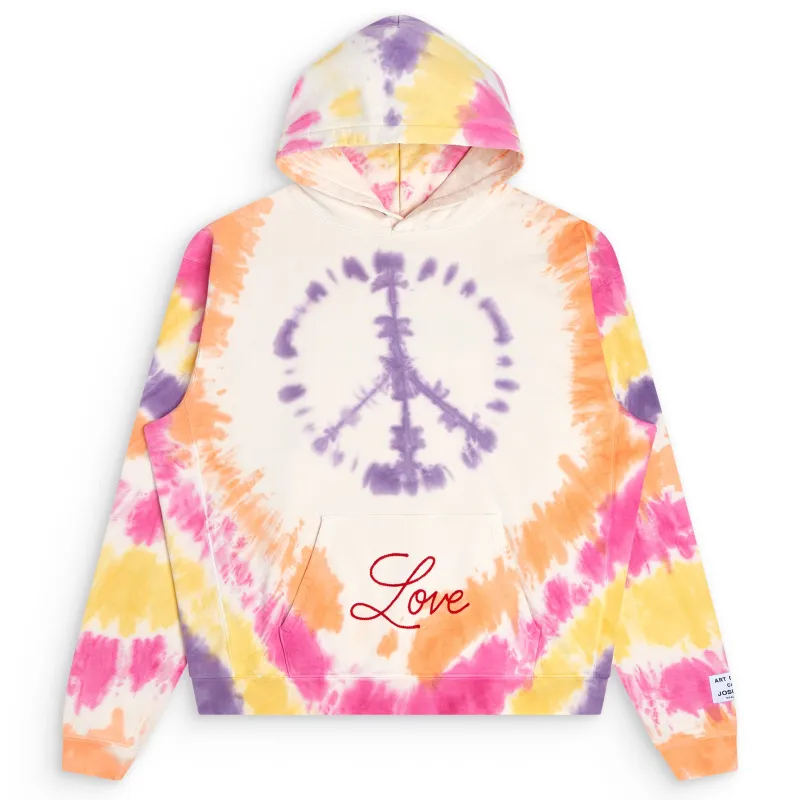 PEACE LOVE HOODIE sold by Gallery Dept.