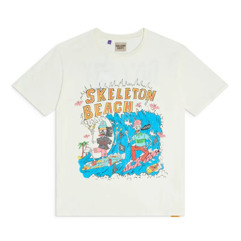 SKELETON BEACH SURF TEE sold by Gallery Dept.