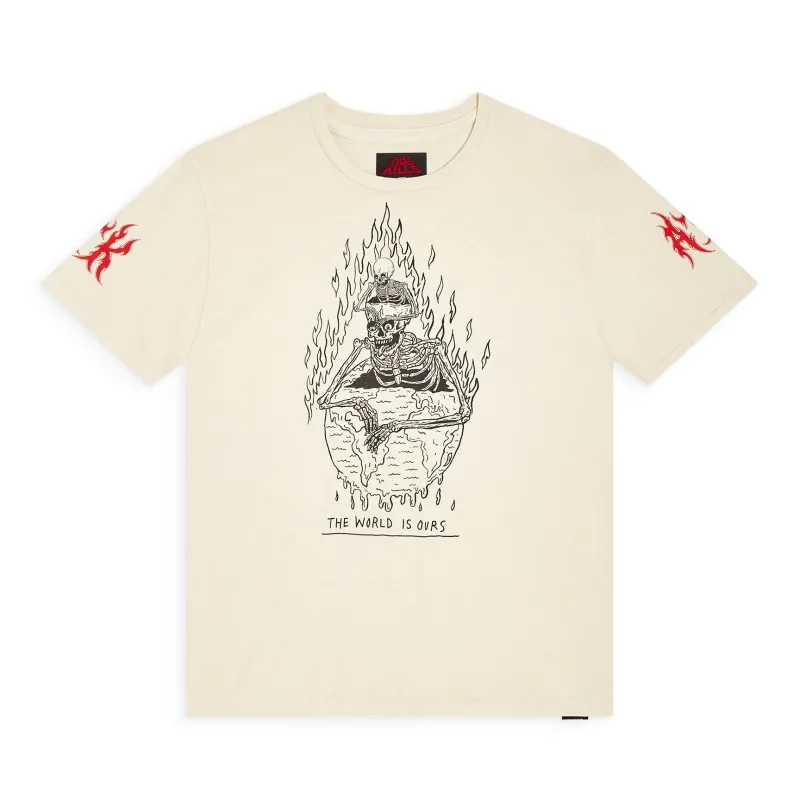 THE WORLD IS OURS TEE sold by Gallery Dept.