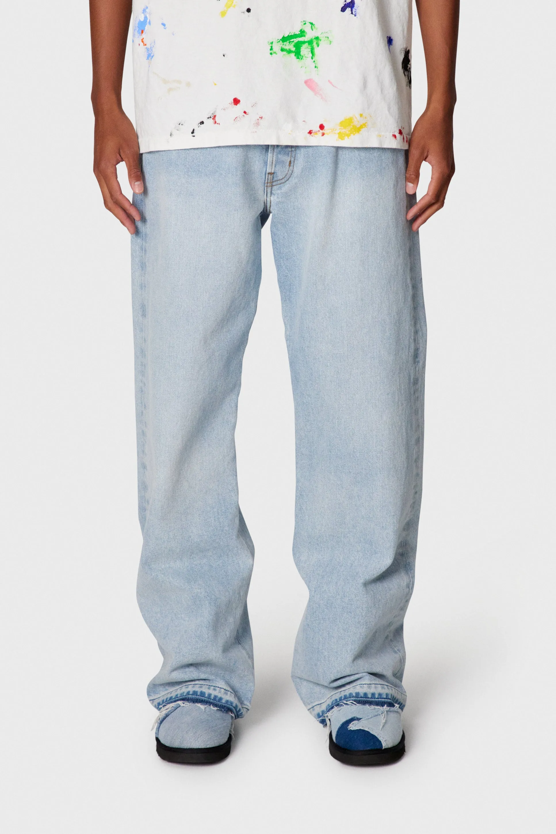 MELROSE DENIM PANT sold by Gallery Dept. product image thumbnail 4