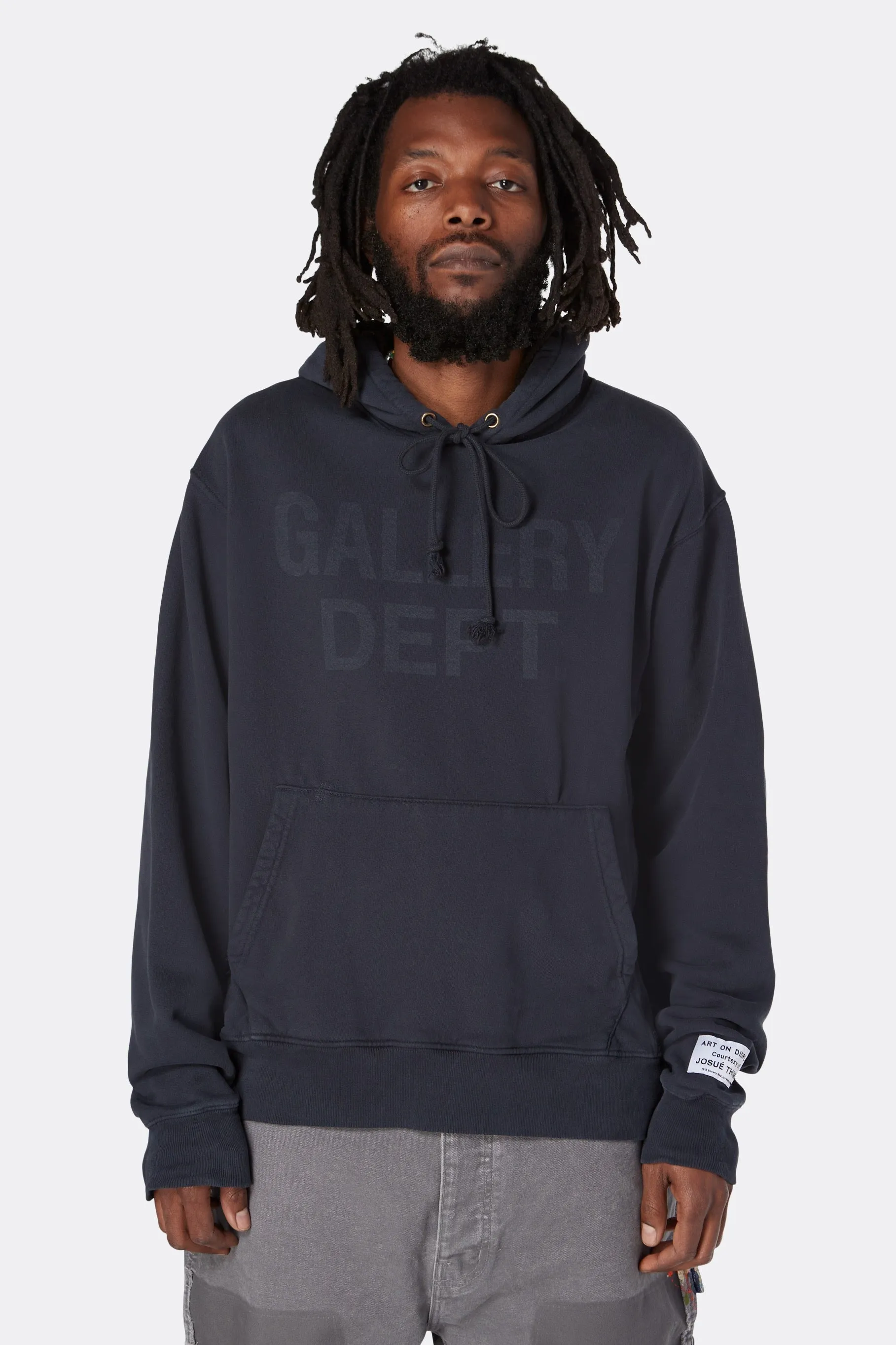 GALLERY DEPT CENTER LOGO HOODIE sold by Gallery Dept. product image thumbnail 4
