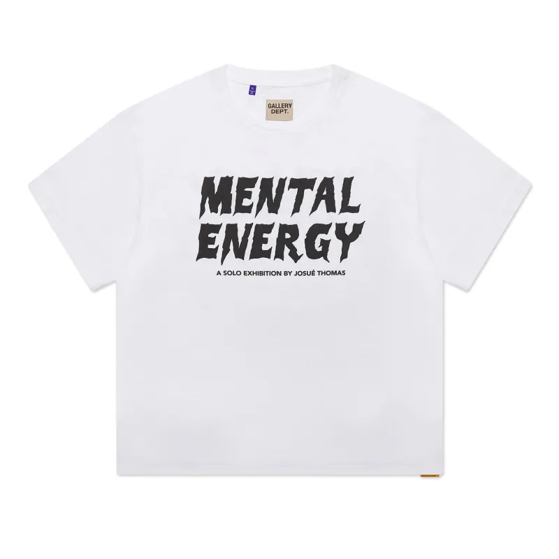 MENTAL ENERGY TEE sold by Gallery Dept.