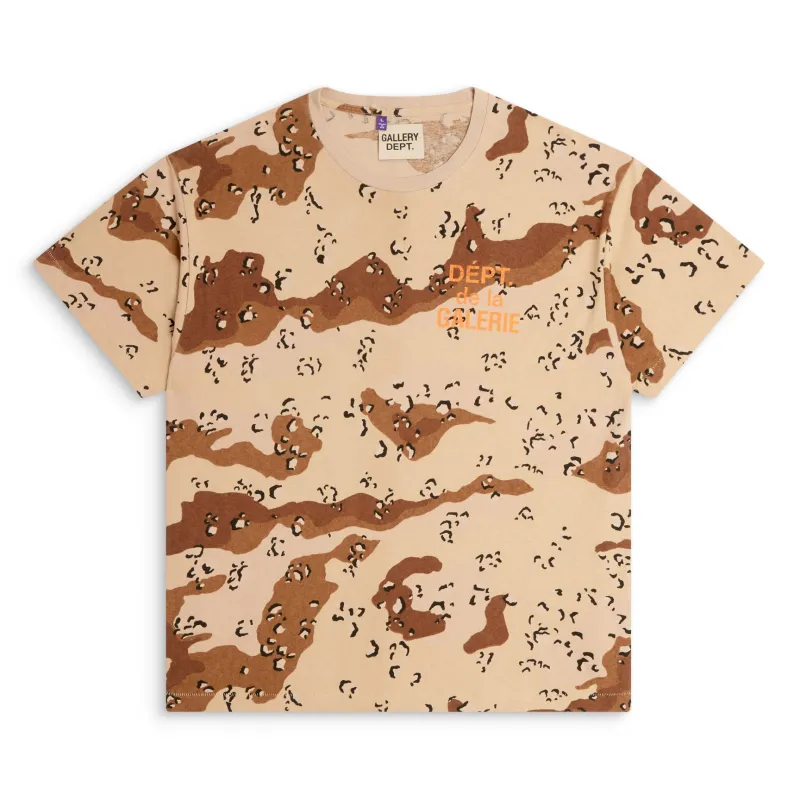 FRENCH COLLECTOR CAMO TEE sold by Gallery Dept.