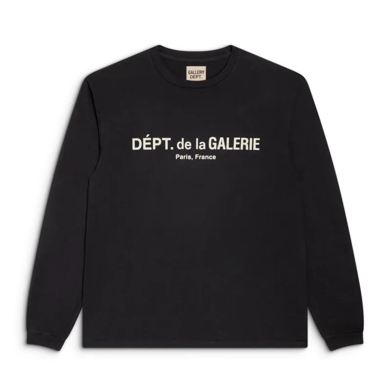 FRENCH LOGO LUX L/S TEE sold by Gallery Dept.