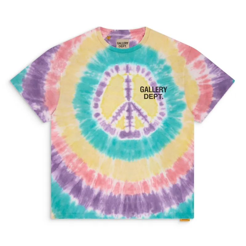 PEACE TIE DYE TEE made by Gallery Dept.