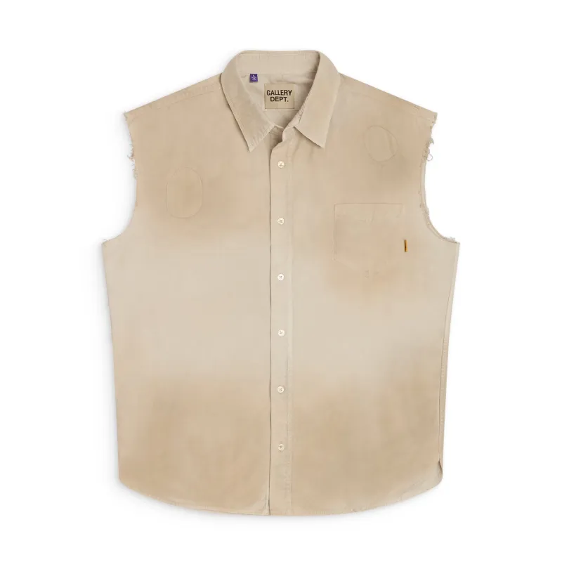 TRUCKER SLEEVELESS MARLEY made by Gallery Dept.