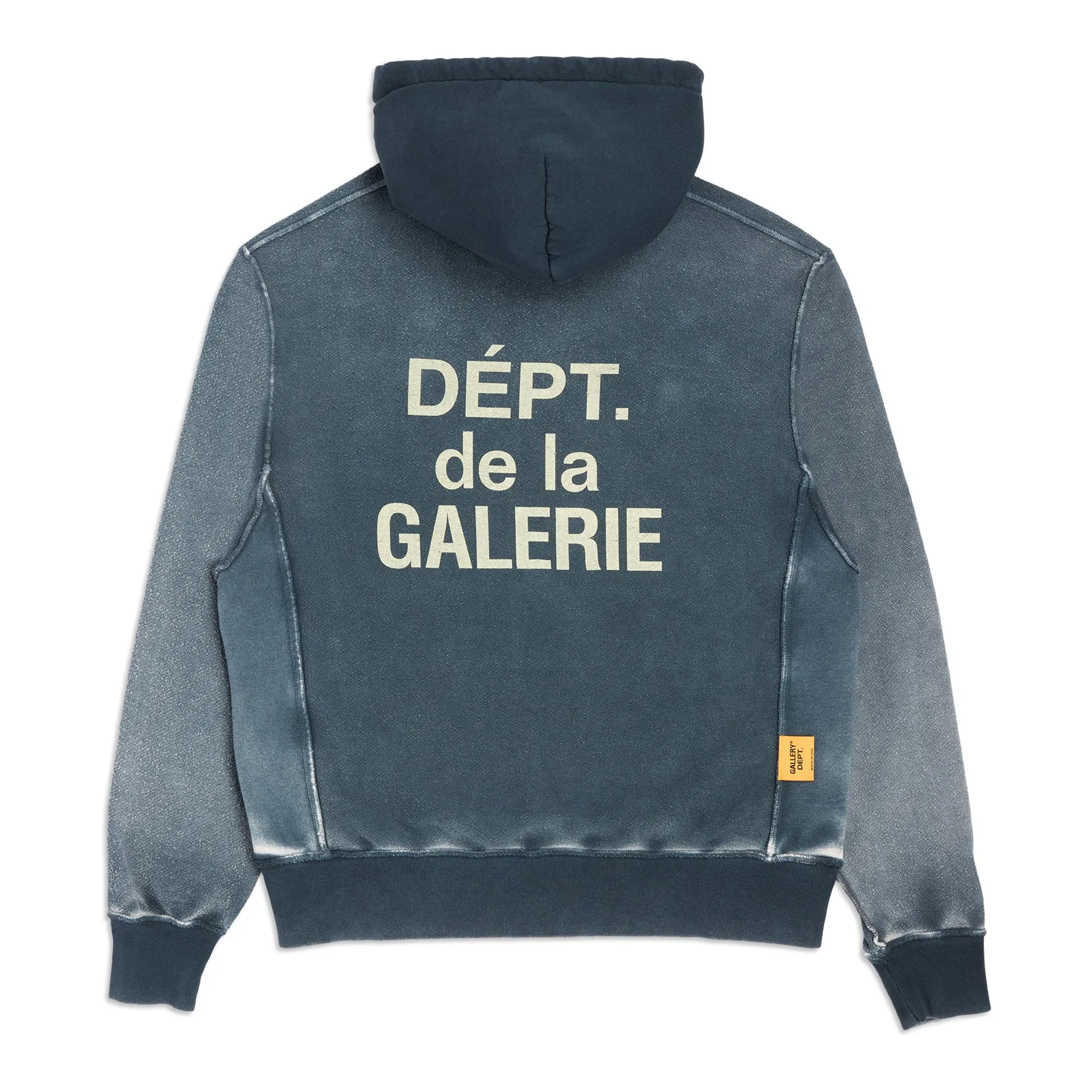 REVERSIBLE NAVY FRENCH LOGO HOODIE sold by Gallery Dept. product image thumbnail 2