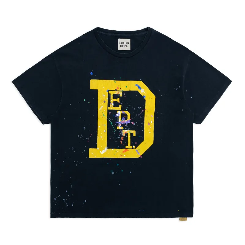 UNIVERSITY GRAPHIC PAINTED TEE made by Gallery Dept.