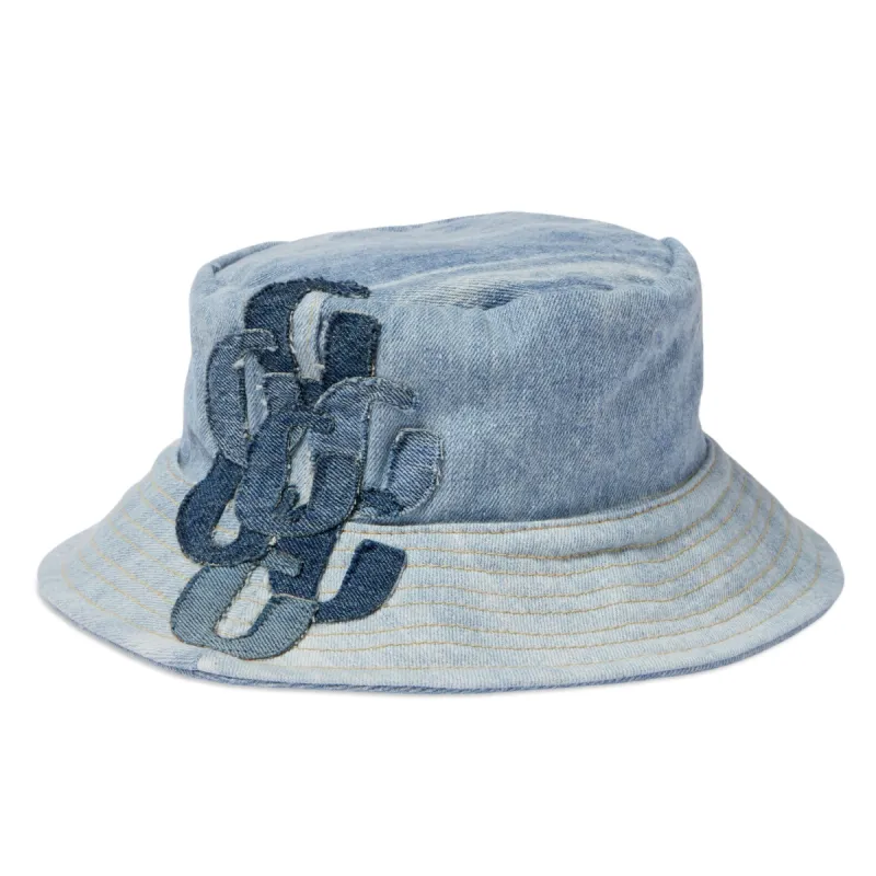 G PATCH DENIM BUCKET HAT sold by Gallery Dept.