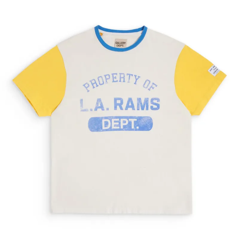 GD X LA RAMS COLORBLOCK TEE sold by Gallery Dept.