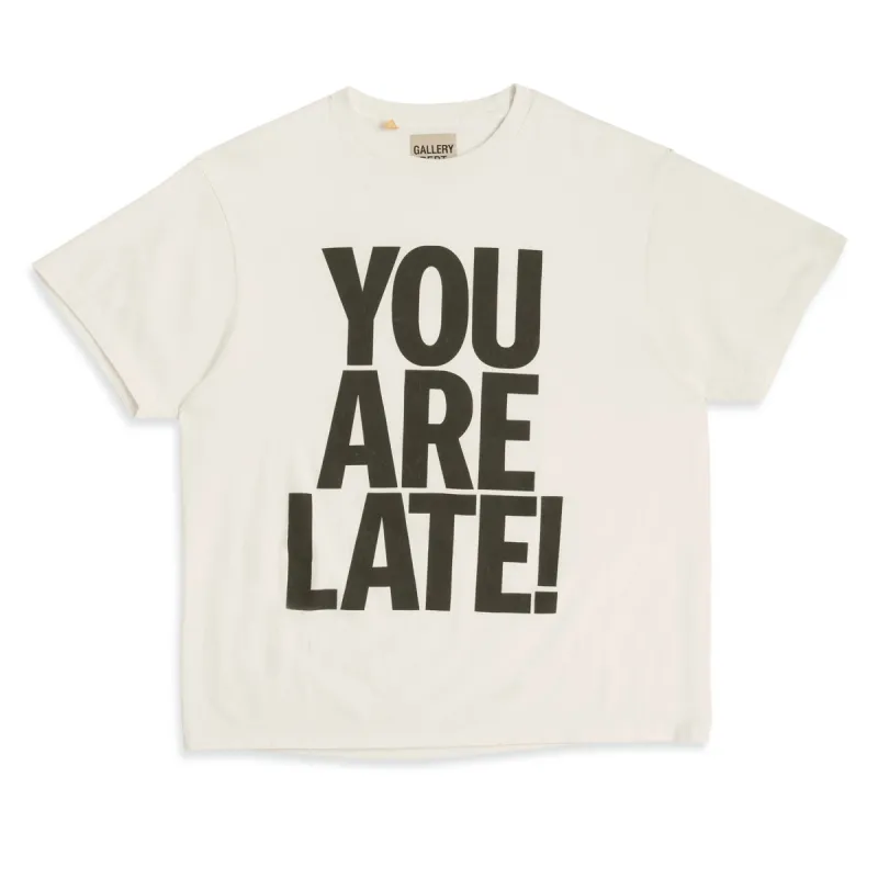 YOU ARE LATE TEE sold by Gallery Dept.