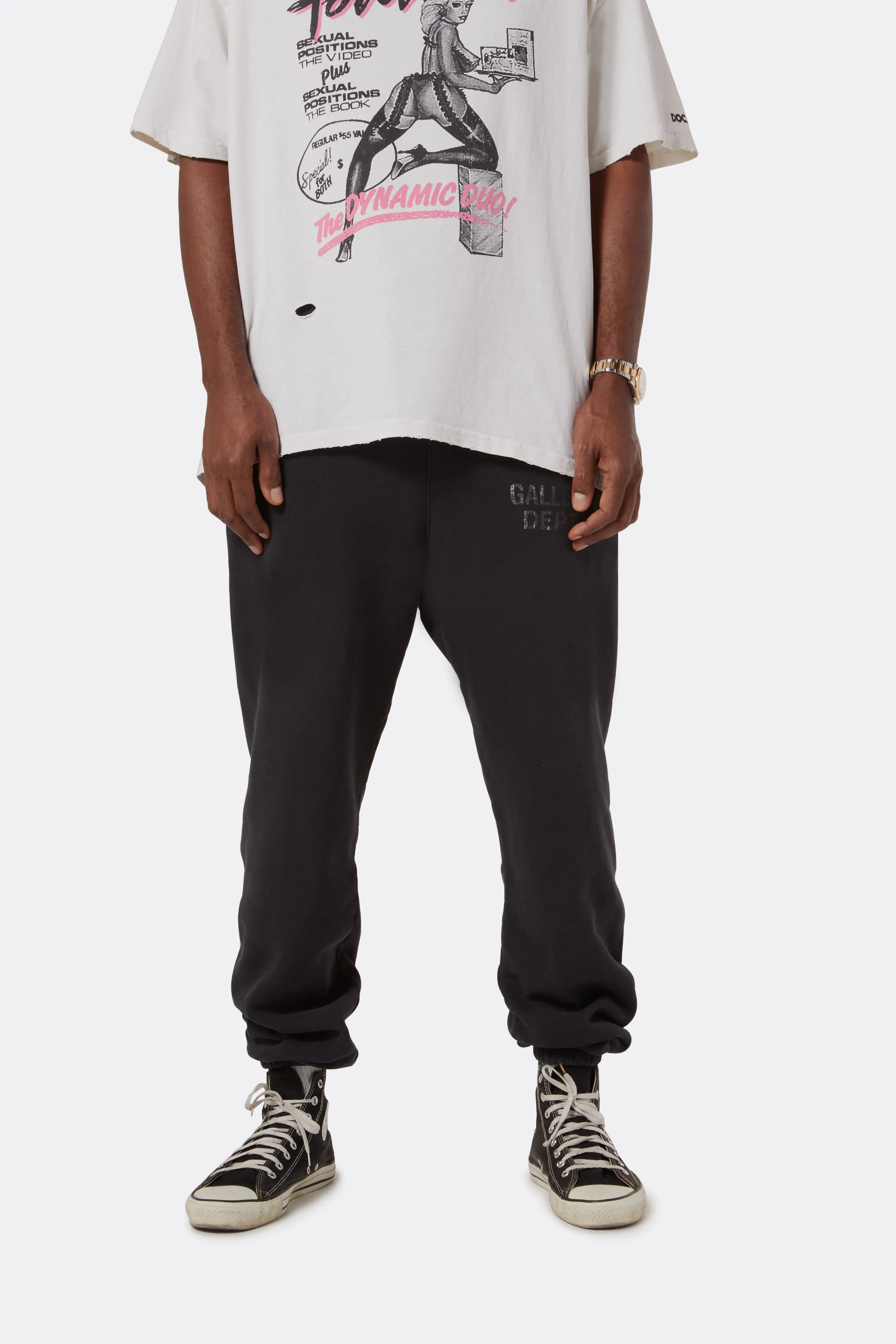 GD ENGLISH LOGO SWEATPANT sold by Gallery Dept. product image thumbnail 4