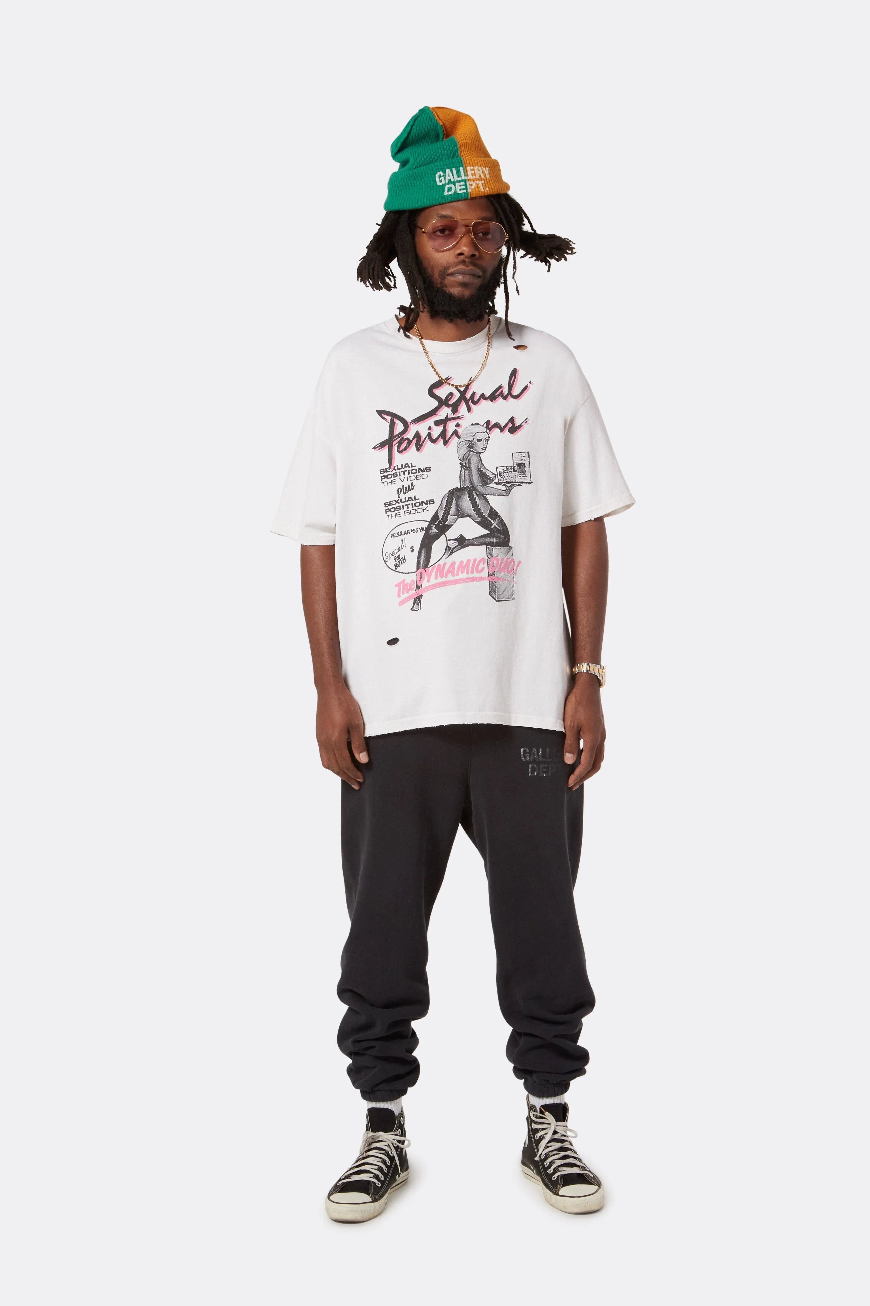 GD ENGLISH LOGO SWEATPANT sold by Gallery Dept. product image thumbnail 3