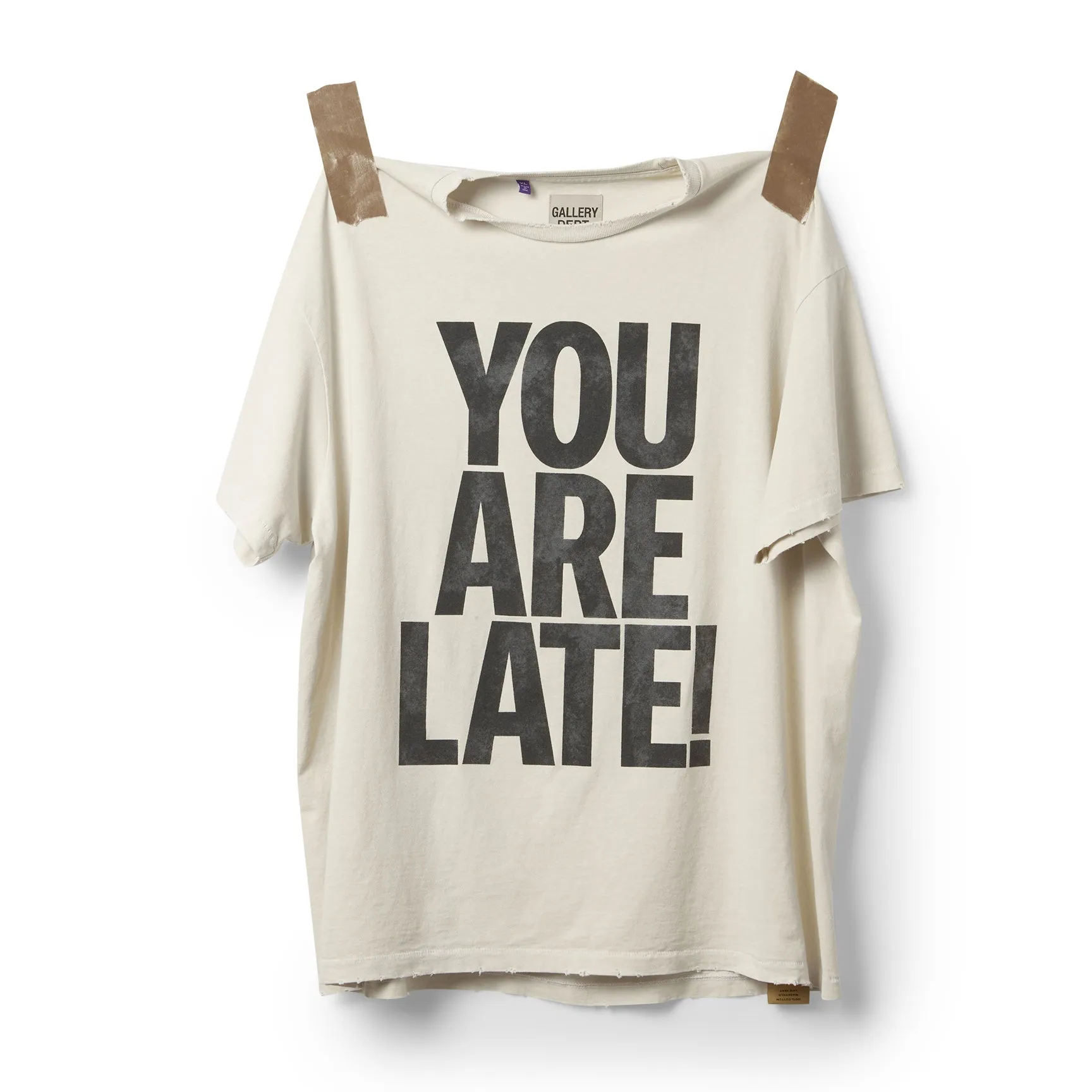 YOU ARE LATE TEE sold by Gallery Dept.