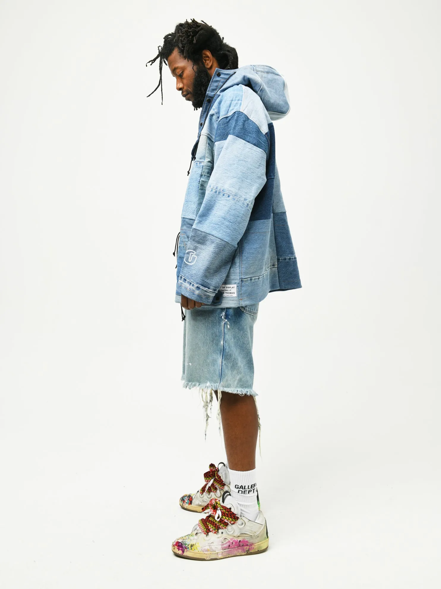 DENIM ANORAK JACKET sold by Gallery Dept. product image thumbnail 5