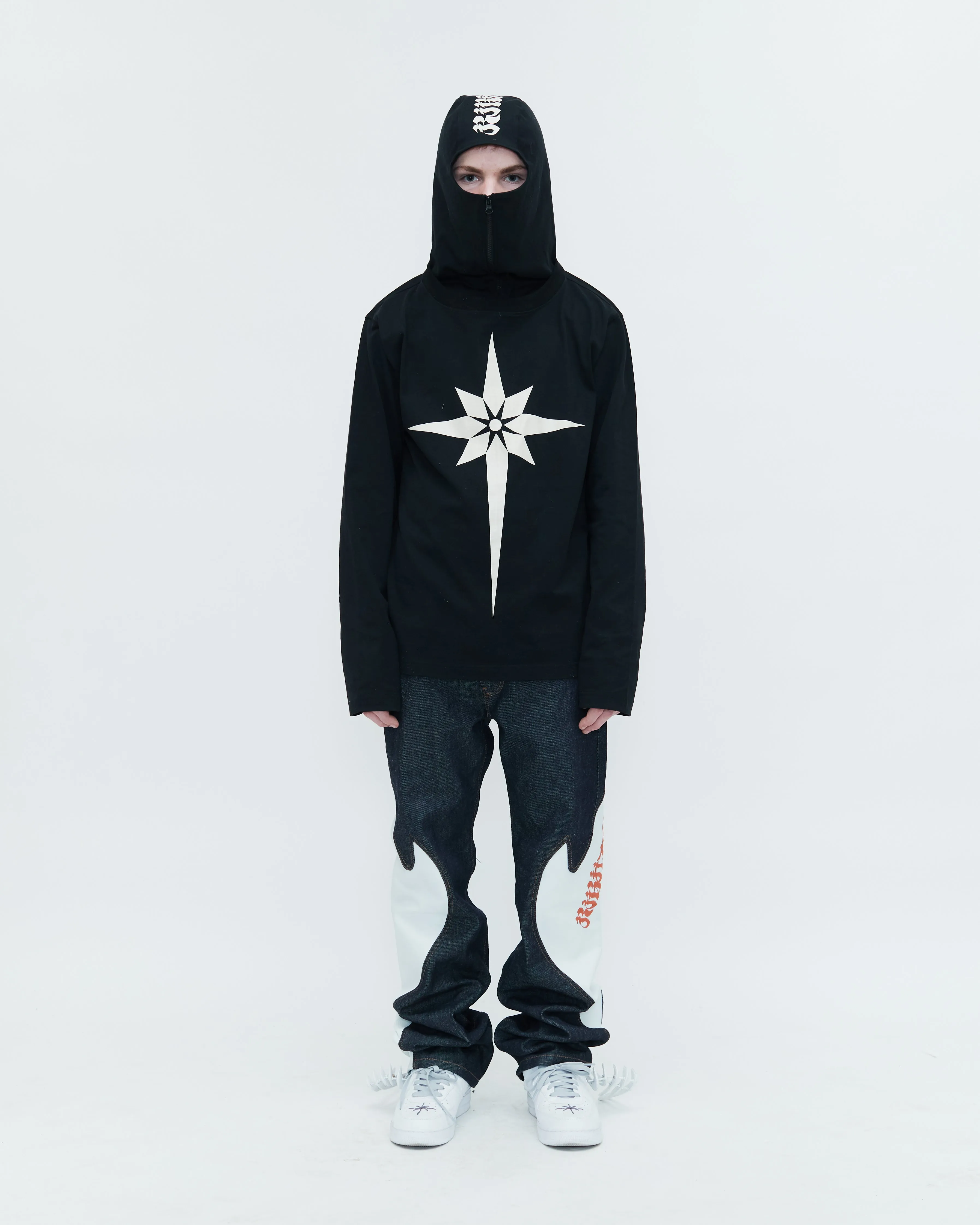 ORIGAMI PRINT MASK LS T-SHIRT sold by KUSIKOHC product image thumbnail 3