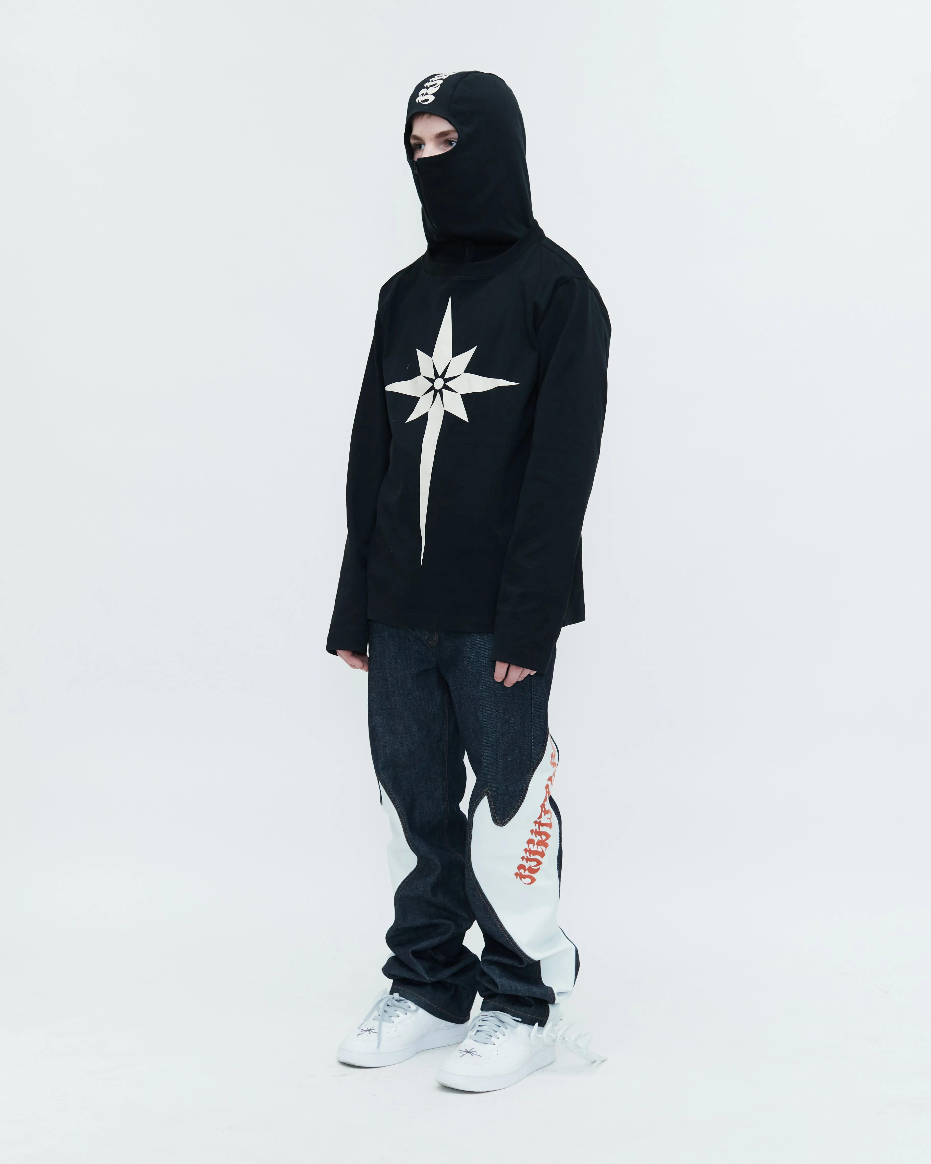 ORIGAMI PRINT MASK LS T-SHIRT sold by KUSIKOHC product image thumbnail 4