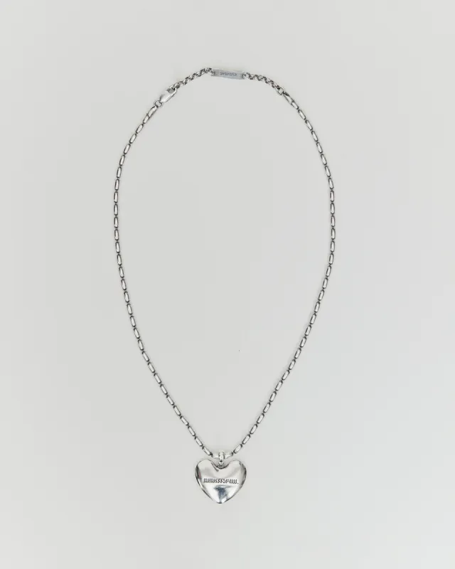 RIGHT TO FAIL HEART NECKLACE made by KUSIKOHC