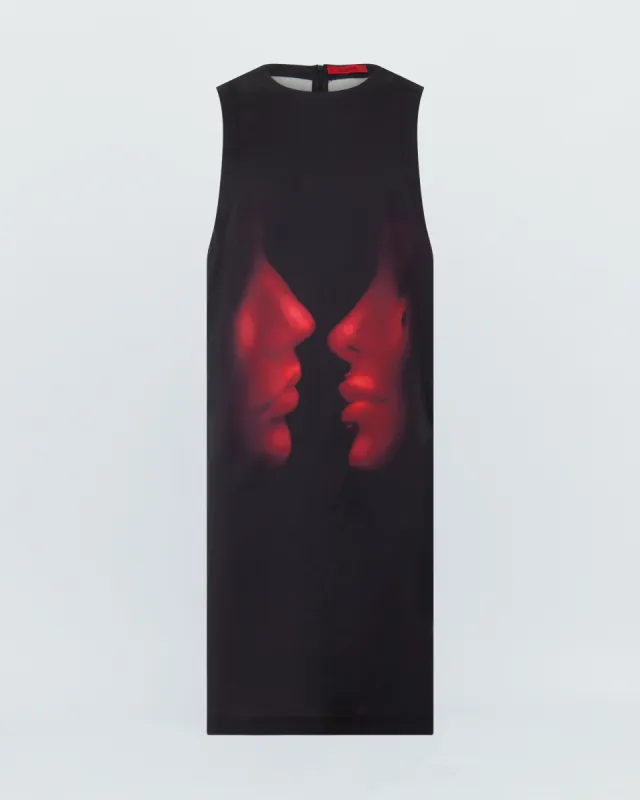 BLACK KISS DRESS made by KUSIKOHC