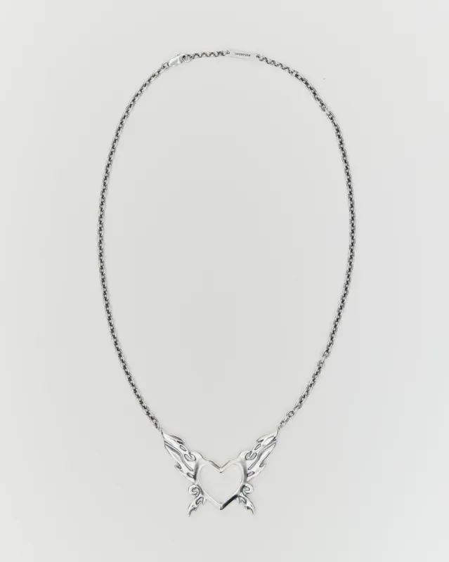 WING HEART NECKLACE sold by KUSIKOHC