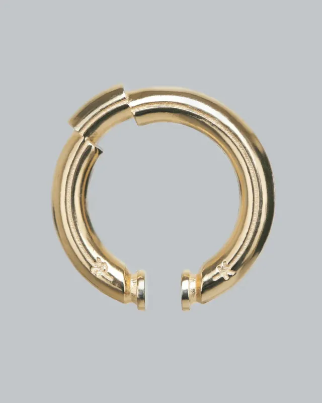 GOLD IMPERFECT CIRCLE EAR CUFF sold by KUSIKOHC