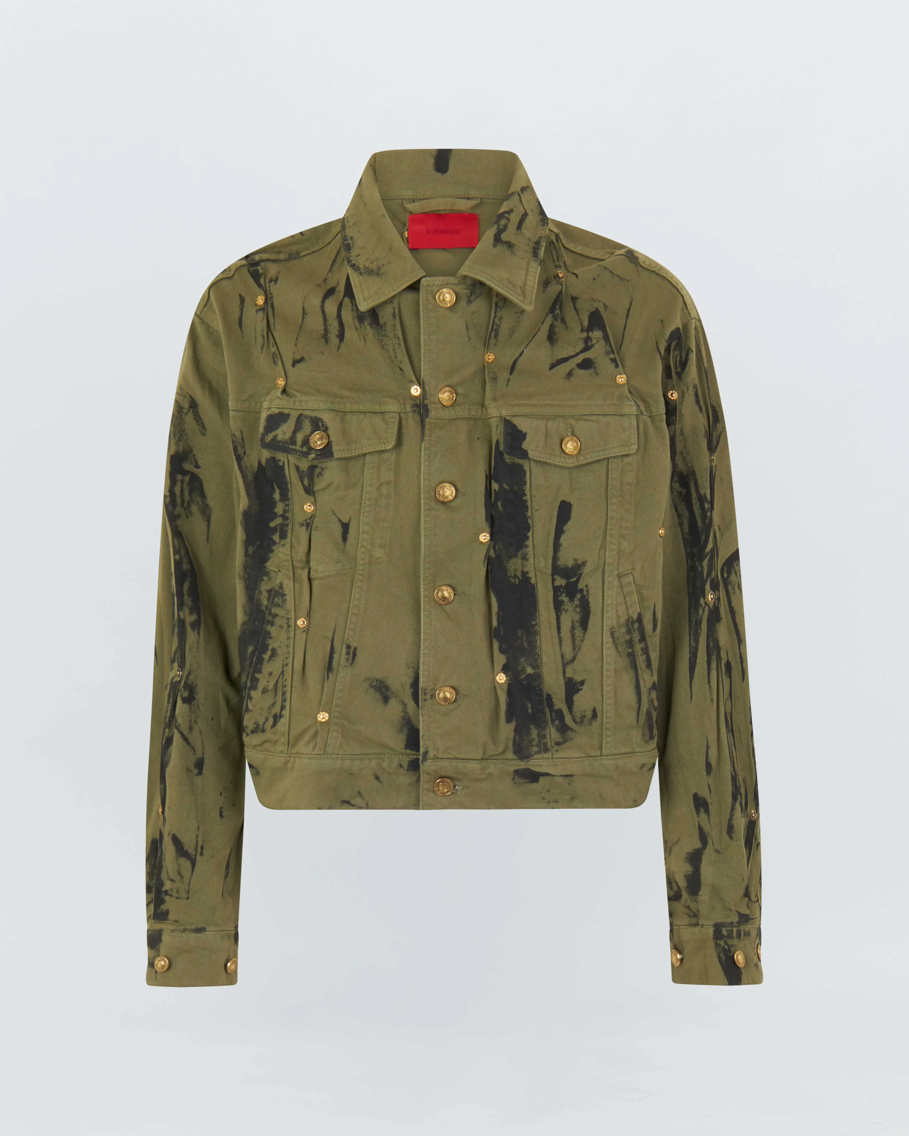 DENIM WASHED JACKET sold by KUSIKOHC