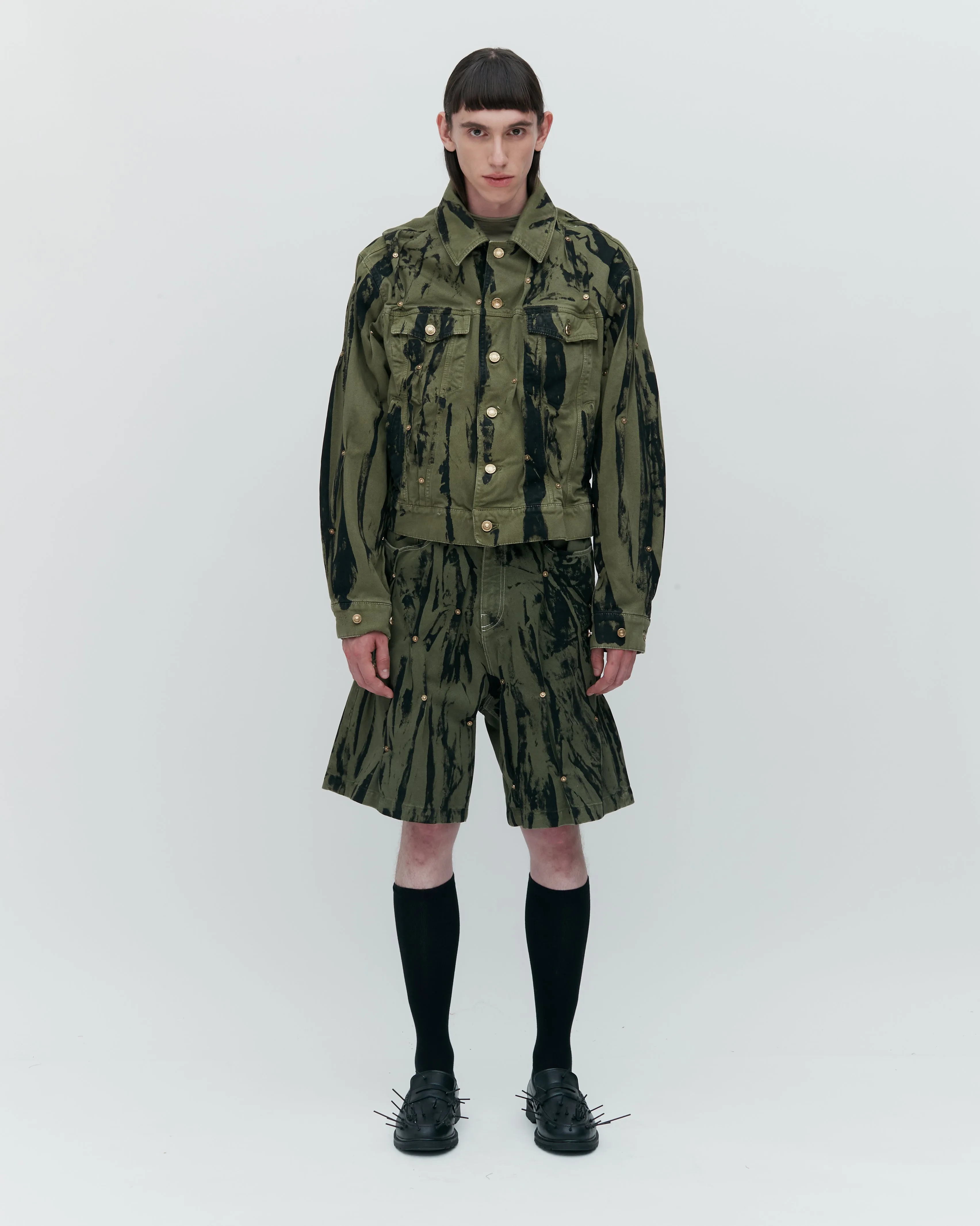 DENIM WASHED JACKET sold by KUSIKOHC product image thumbnail 3