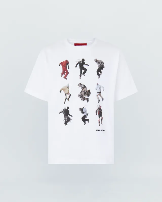 JUMP MEN PRINT T-SHIRT sold by KUSIKOHC