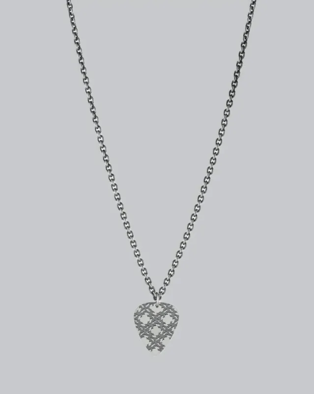 Chain Guitar Pick Necklace sold by KUSIKOHC