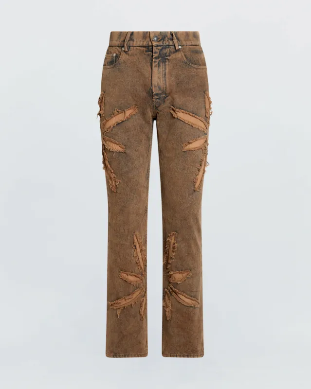 ORIGAMI DENIM PANTS sold by KUSIKOHC