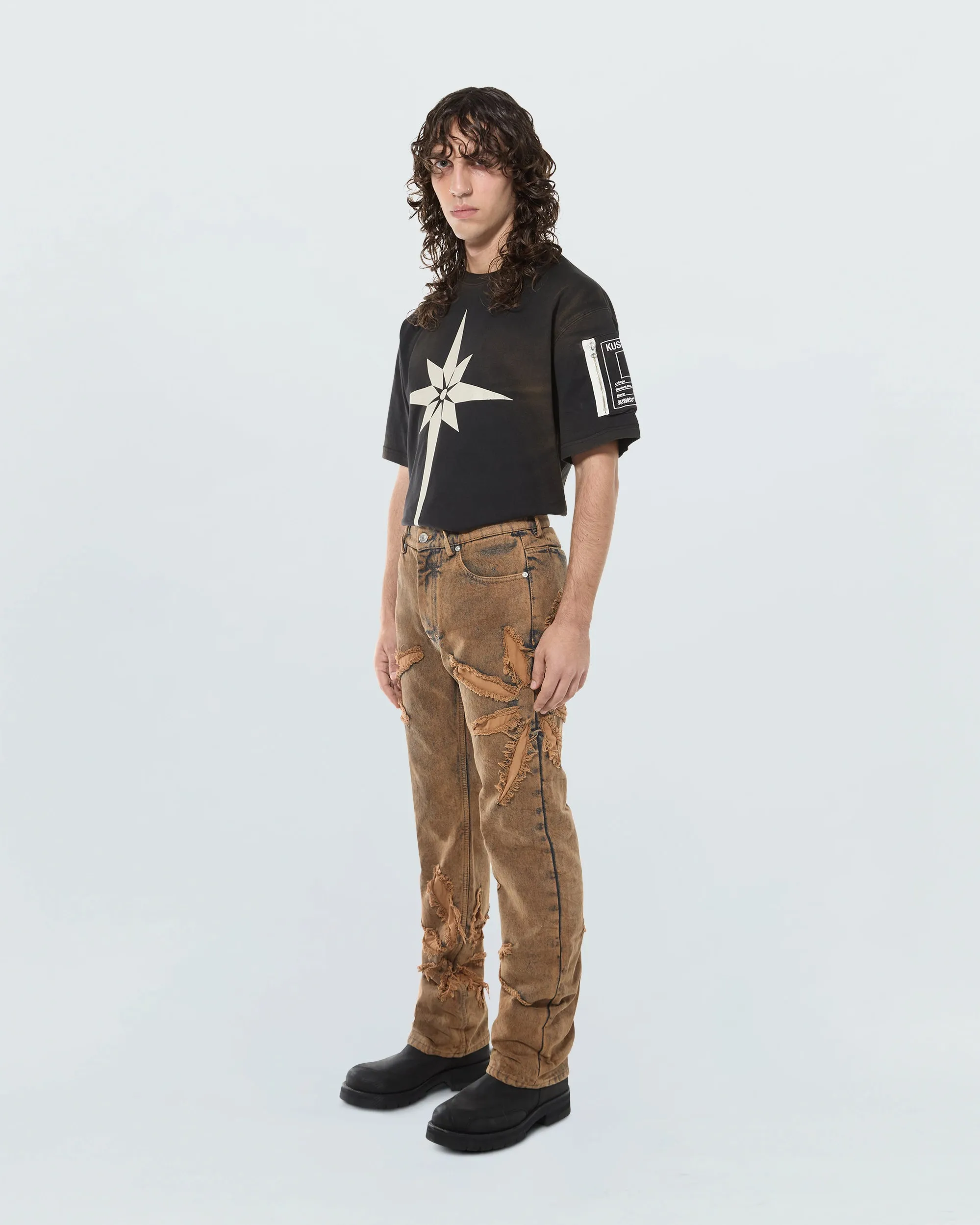 ORIGAMI DENIM PANTS sold by KUSIKOHC product image thumbnail 4