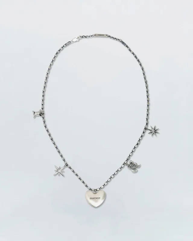 MULTI CHARM NECKLACE sold by KUSIKOHC