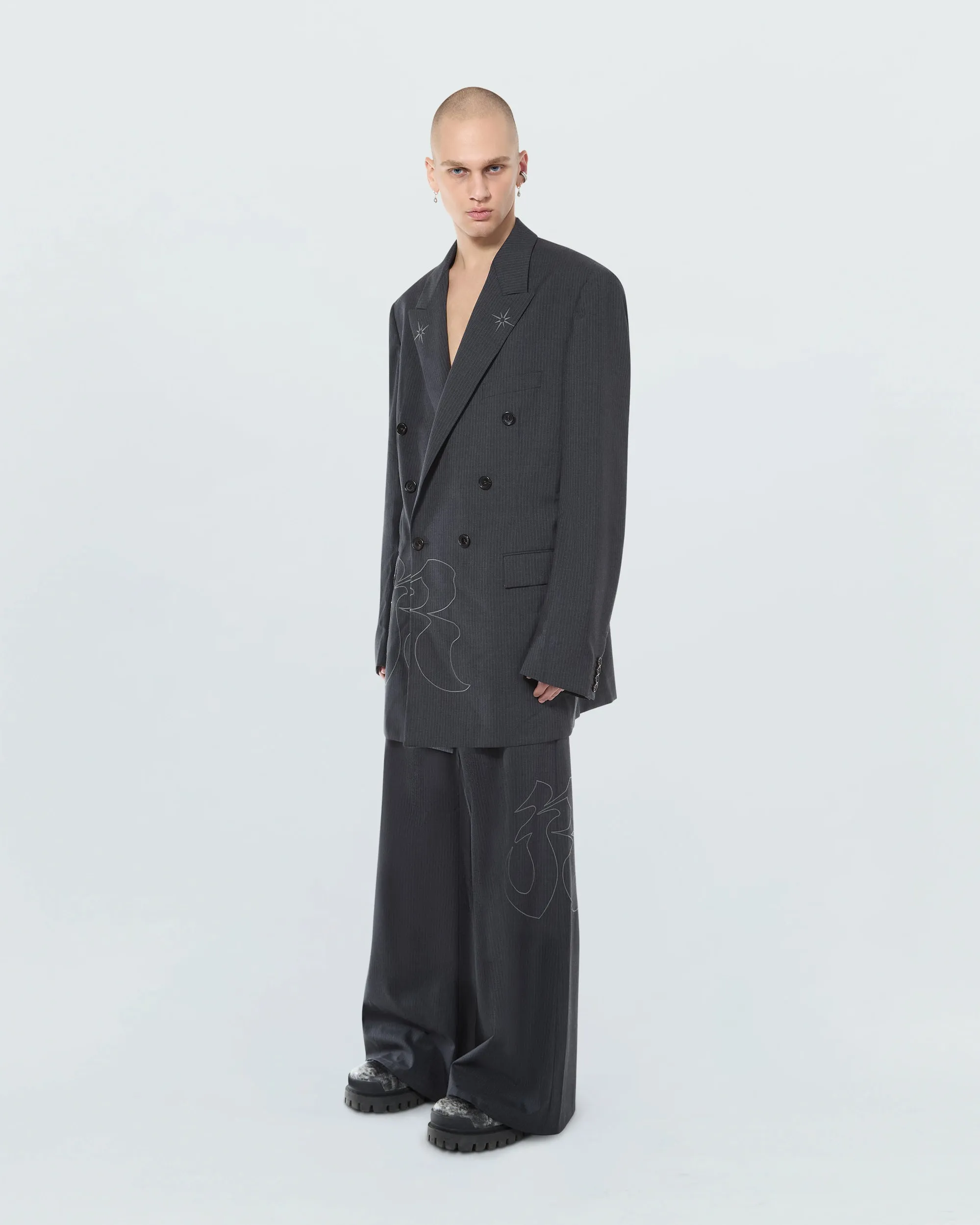 RIGHT TO FAIL OVERSIZED DB BLAZER sold by KUSIKOHC product image thumbnail 4