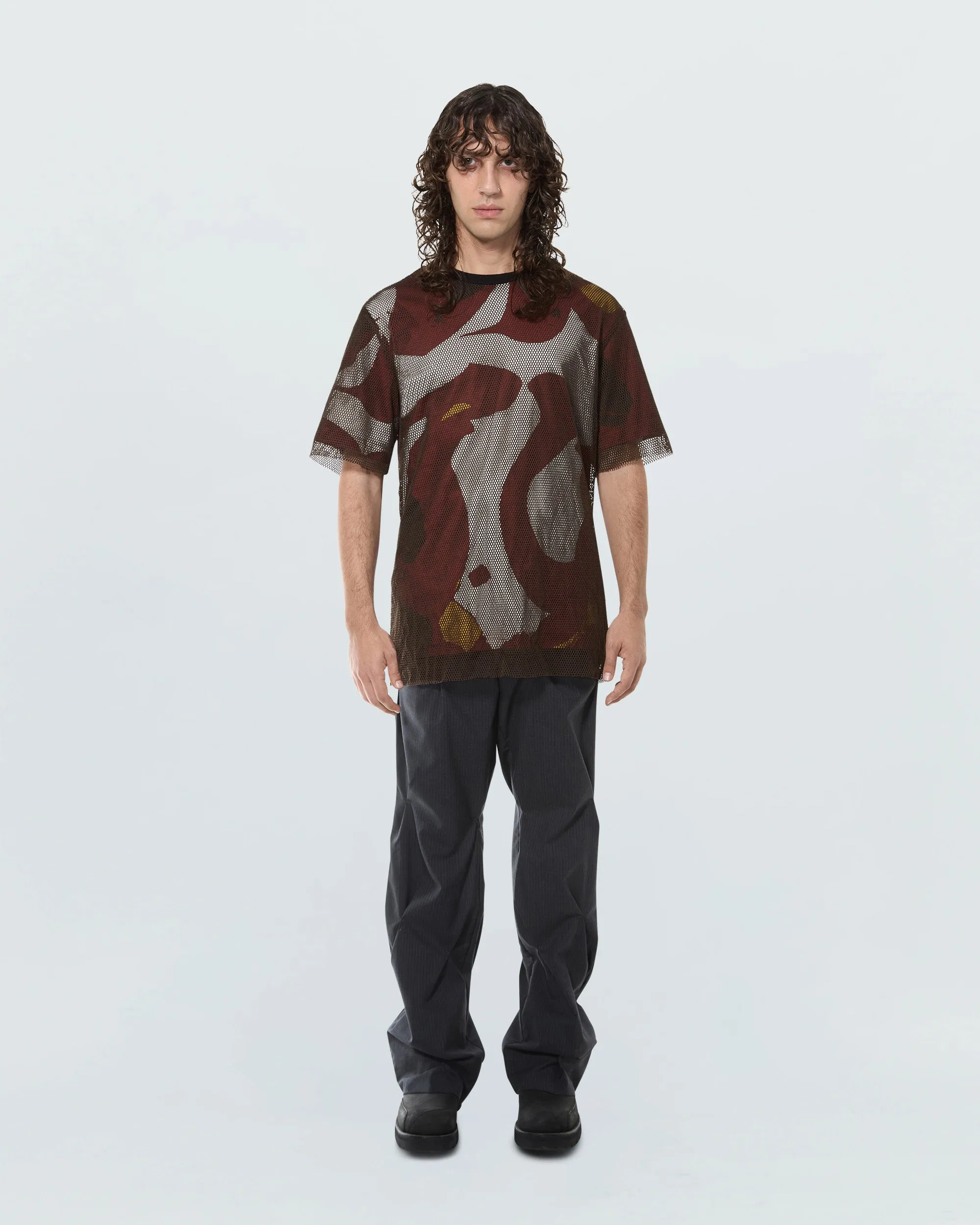 PRINTED MESH T-SHIRT sold by KUSIKOHC product image thumbnail 3