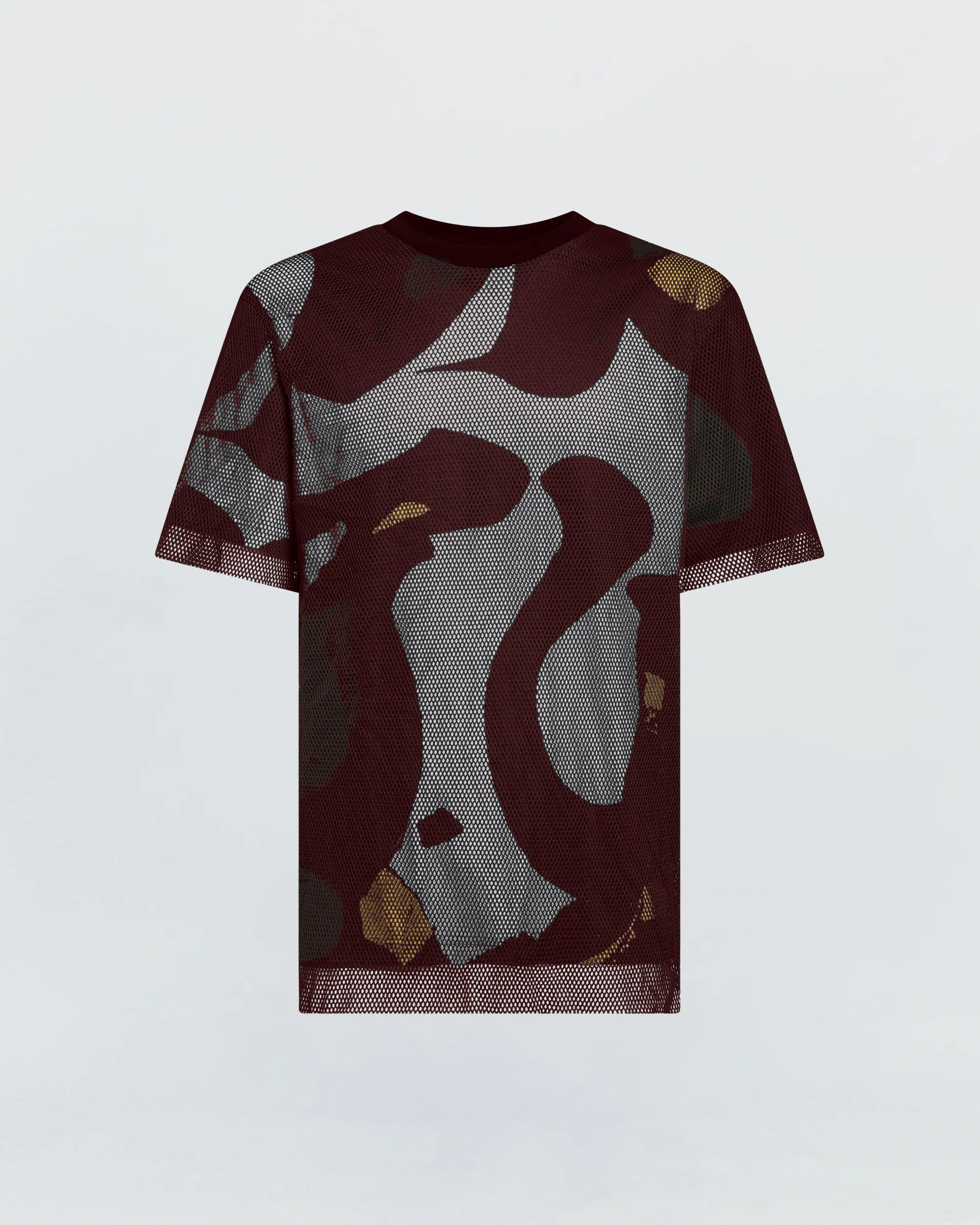 PRINTED MESH T-SHIRT sold by KUSIKOHC