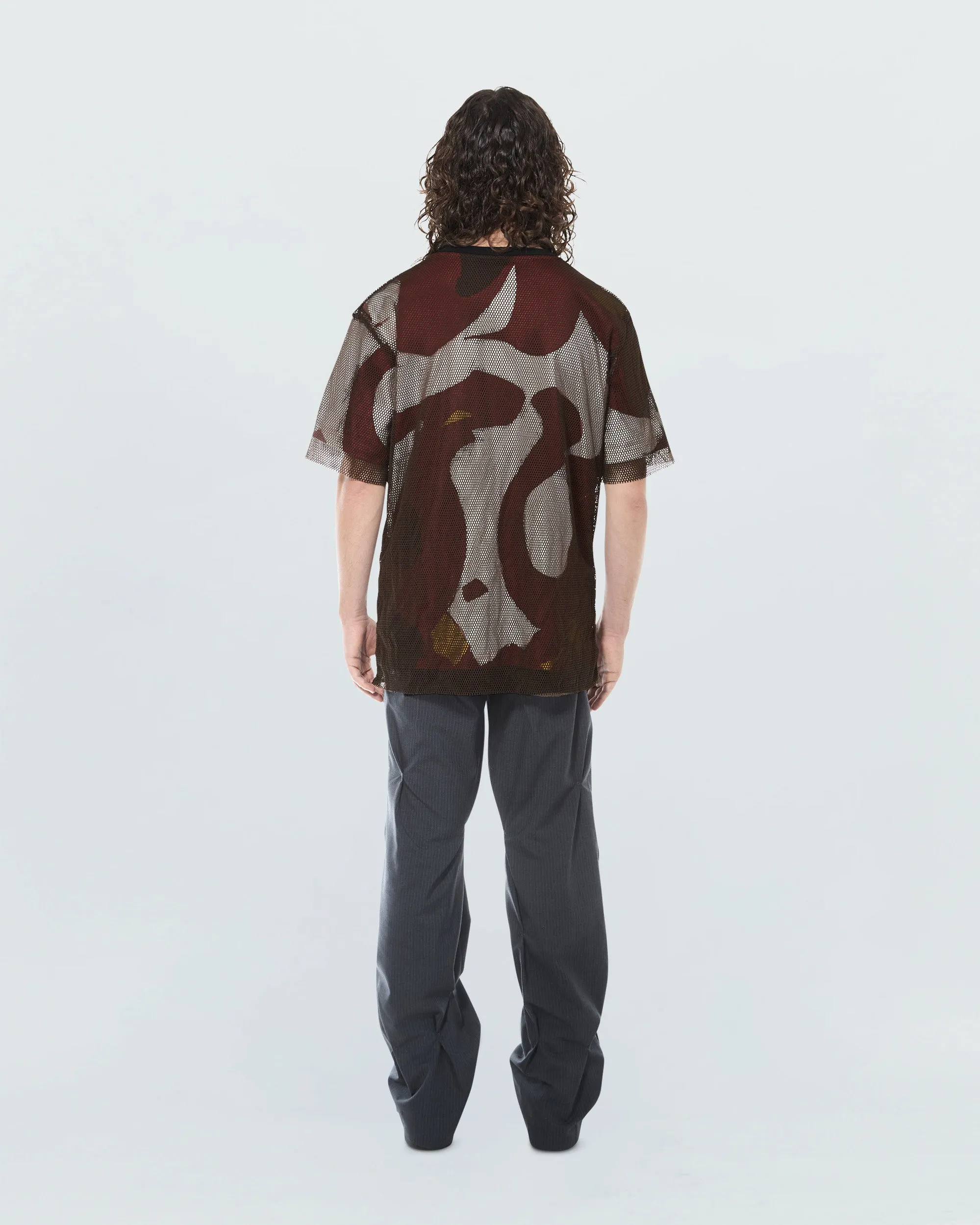 PRINTED MESH T-SHIRT sold by KUSIKOHC product image thumbnail 5